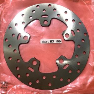 (Hình thậtvideo thật) Đĩa thắng phanh xe Exciter 135 Exciter 150 Ex 135 Ex 150 Sonic Winner Vision có đủ đĩa trước đĩa sau