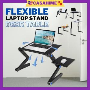ADJUSTABLE LAPTOP STAND Portable Laptop Desk Table Stand 2 CPU Cooling Fans Mouse Pad for Laptop Notebook Tablet PAT