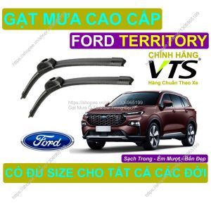 Gạt Mưa Silicon Kính Lái Ford Territory Cặp Gạt M.ưa Kính Lái Ford Territory Có Đủ S.ize Cho Các Đời Xe Ford Territory