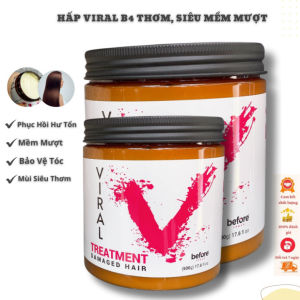 Hấp phục hồi tóc hư tổn siêu mềm mượt tại nhà VIRAL B4 SIÊU THƠM