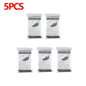10PCS 160*210CM Emergency Survival Blanket Waterproof Thermal Blanket Rescue Sunscreen Insulation SOS Sleeping Bag Survival Tent Outdoor Camping