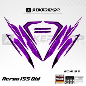 STIKER STRIPING AEROX OLD - LAMA GRAFIS VARIASI 007