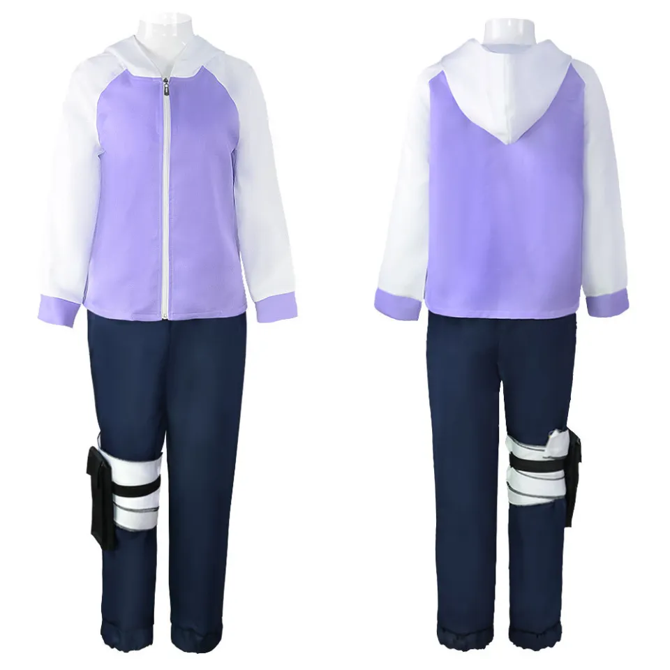 Anime Naruto Cosplay Costume Hyūga Hinata Stage Halloween Performance  Clothes | Lazada