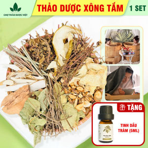 Lá xông tắm thảo dược 1 set lá xông giải cảm khô tăng sức đề kháng phục hồi sức khỏe - Chợ Thảo Dược Việt