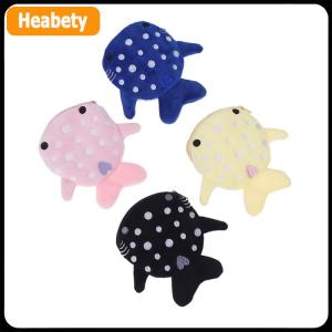 【2-3 days delivery】 New Cartoon Plush Shark Coin Purse Zero Wallet Plush Animal Wallet For Kids Zipper Coin Bag Cute Pendant Data Cable Bag Gift