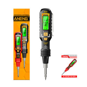 Aideepen aneng B20 mới Độ chính xác cao điện áp đo bút với đa chức năng phát hiện breakpoint Màn hình hiển thị kỹ thuật số và bút thử cảm ứng điện