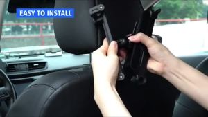 Giá đỡ máy tính bảng tựa đầu ô tô - Giá đỡ điện thoại & máy tính bảng Giá đỡ có thể điều chỉnh