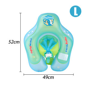 Baby Swimming Float Inflatable Seat Swimming Pool Newborn Neck Float Security Anti Rollover