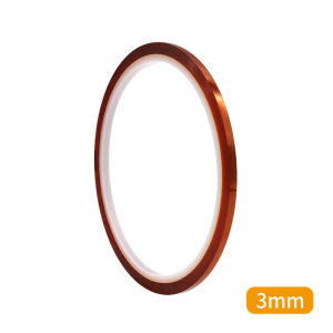 Koptan Tape / Selotip Anti Panas 3mm 4mm 5mm 6mm 10mm 12mm 20mm 25mm lakban anti panas maksimal 700 derajat selcius