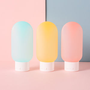 SG Stock 3/6pcs Travel Size Lotion Squeeze Tube Shampoo Liquid Container Leak Proof Refillable Bottle 60ml