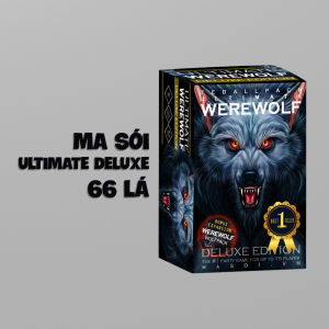 Bộ bài Ma Sói 60 lá Deluxe đầy đủ Bộ Bài Ma Sói phiên bản Việt hóa gồm 66 lá QLG