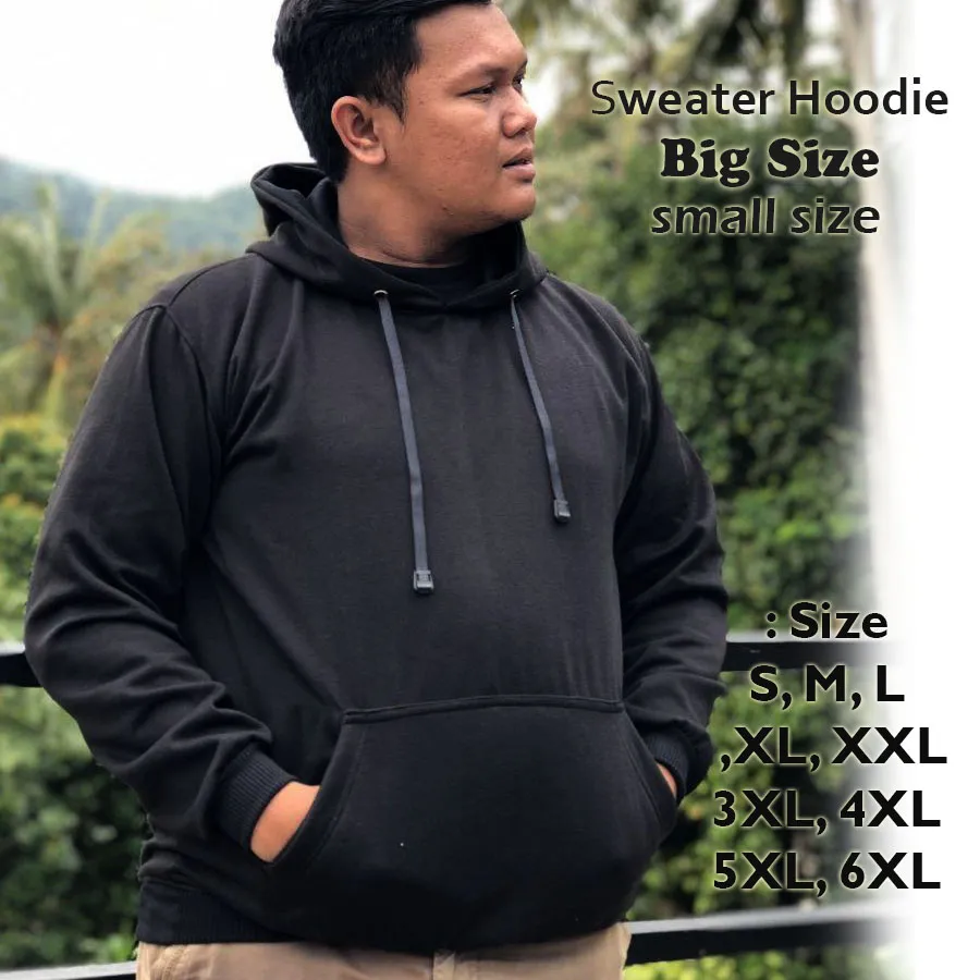 Sweater hoodie cheap big size