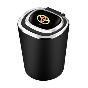 LED Asbak Rokok Mobil Asbak Rokok Mobil Portable Led Multifungsi Mini Storage for Toyota/Honda