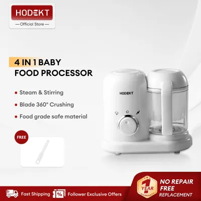 HODEKT Multifunctional Baby Food Maker Steamer Blender Processor For Infants