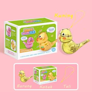 Peluit Mainan Anak Anak Kreatif Suara Burung Isi Air | Karakter Lucu Imut Gemoy | Whistle Kids Cute Toy
