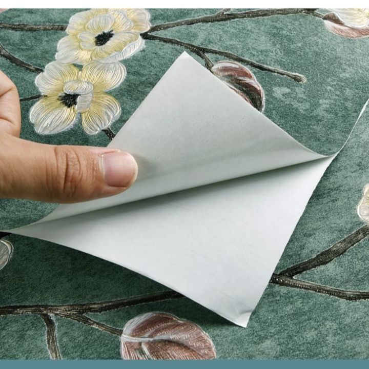%E3%80%901m/10m%E3%80%91Pastoral%20Wallpaper%20Retro%203D%20Three-dimensional%20Non-woven%20Fabric%20Wallpaper%20Bedroom%20Living%20Room%20TV%20Background%20Wall%20Renovation%20Home%20Decor%20Sticker%20(0.53M%20Width)%20-%20Image%202