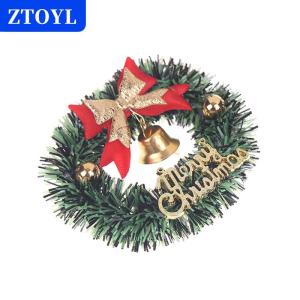 [COD]🔥🔥🔥ZTOYL 1:6 Dollhouse Miniature Christmas Garland Wreath Model Doll Christmas Decor Toy