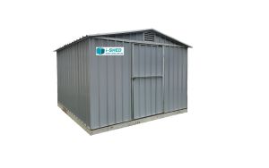 iShed Malaysia Durable Aluminium Steel Outdoor Garden Shed with Aluminium Steel Roof 7-14 Days Delivery