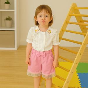 AYDA - Setelan Ginela Bunny Bordir / Oneset Anak Perempuan Model Korean