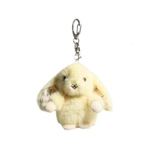 Cute Cartoon Rabbit Plush Bag Charm Rabbit Figure PP Cotton Texture Hanging Pendant Suitable for Kids and Teens Present