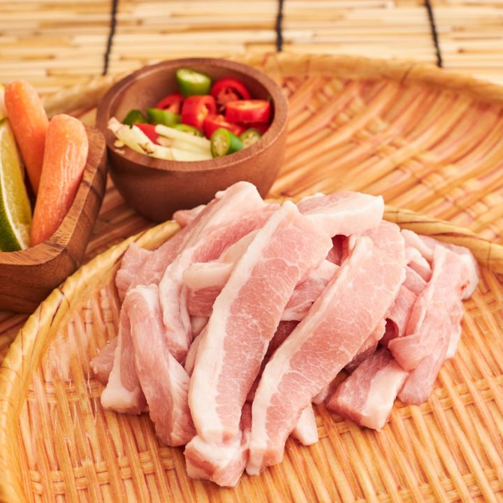 Fresh Malaysian Pork Jowl (Sliced) [300g] Lazada Singapore