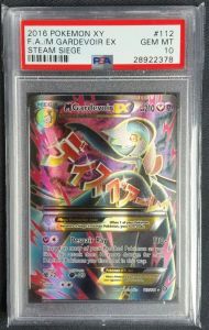 Game card Pokémon M Gardevoir EX 112 114 FULL ART ULTRA RARE Pokemon TCG XY Hoa tiên tiến hóa mega 1459 d32 1-17