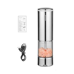 Electric Salt Pepper Grinder Automatic Mill With Easy Operation For Effortlessly Seasoning In Modern Kitchens