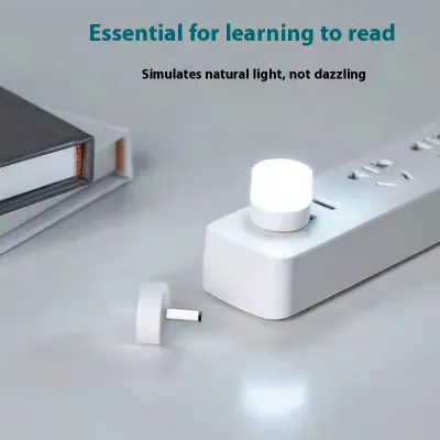 ไฟกลางคืนขนาดเล็ก USB สำหรับห้องนอน โคมไฟตั้งโต๊ะพกพาถนอมสายตา