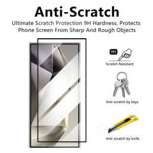 [ HOT ] Kính cường lực BAIKO 9H cao cấp viền kính siêu mỏng bo khít máy dành cho Samsung S24 Plus Ultra