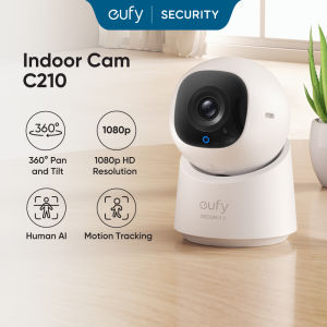 eufy Security Indoor Camera C210 1080p Resolution with 360° Horizontal View - T8419