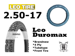 250-17 (2.50-17) LEO DUROMAX 4 PLY TUBETYPE LEO TIRE BRANDNEW