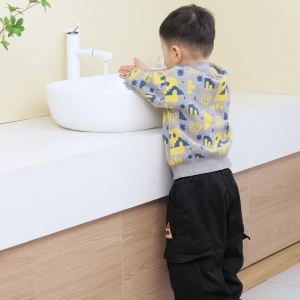 Cute faucet extender creative cartoon rabbit bathroom bathroom sink kitchen water flow buffer expansion