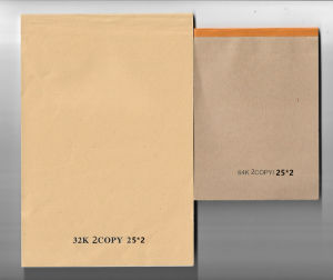 50pages (25X2copy) Duplicate receipt sold receipt wholesale price carbonized paper Order slip small large Blank Receipt Delivery Receipt Resibo Padded Wholesale Discount