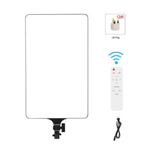 16inch LED Fill Light 3 Color Temperature Big Screen Light With Tripod Studio Video Shooting Lamp Lampu Mengisi Cahaya