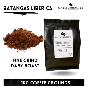 (Kapeng Barako) Batangas Liberica: Fine Ground 1kg Dark Roast Coffee | For Espresso Machine