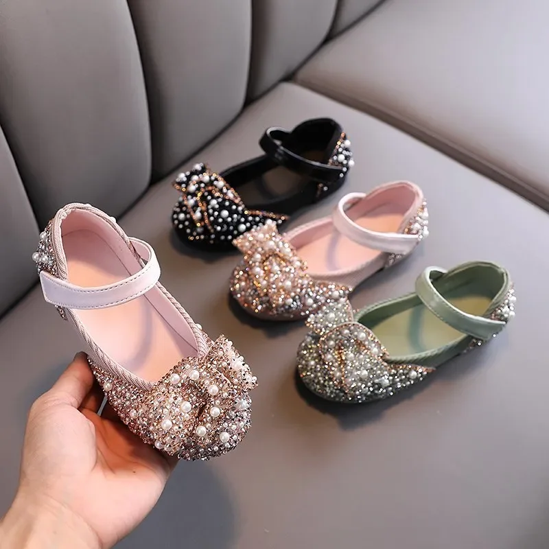 Bling sales flat shoes