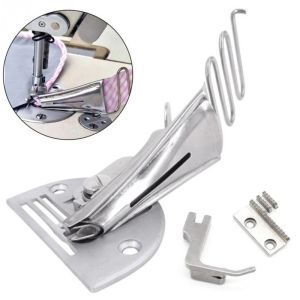 Overlock Folder For Lockstitch Machine Metal Hemmer Bias Binder Rustproof Sewing Accessories Hemmer Right Angle Bias Binder