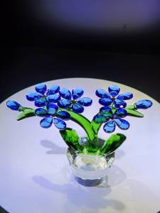 ดอกฟอร์ตเก็ตมีนอต (คริสตัล) ดีไซน์สวย ผลิตจากคริสตัลเกรดพรีเมี่ยม