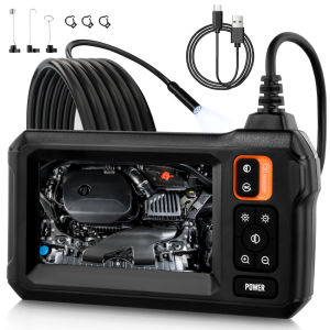 ⭐️【Local warehouse+COD】⭐Borescope Endoscope Camera With Light 1080P HD Inspection Camera Borescope Camera With Light IP67 Waterproof Camera 16.5ft Flexible Endoscope Camera Gadgets For Men (4.3”)