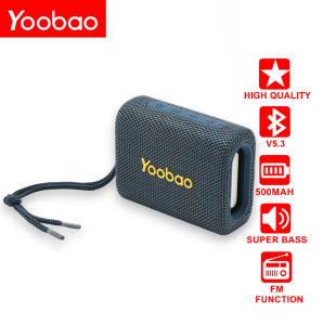 Yoobao M21 Portable Handheld Multi Functional Wireless Bluetooth Speaker V5.3 Super Bass Sound with Hand Strap