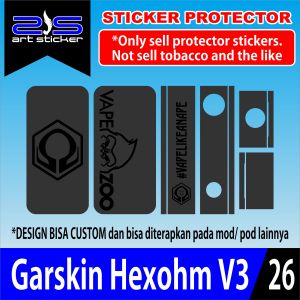 Stiker Garskin Hexom V3 DarkZooo