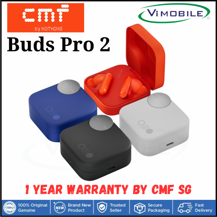 CMF Buds Pro 2  | 1 year warranty by CMF SINGAPORE