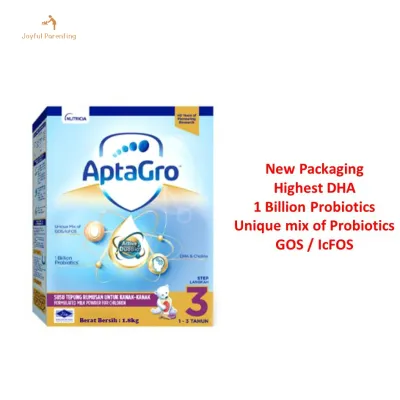 Aptagro Step 3 for 1 to 3 Years Old - 1.8kg (600g x 3 Packs)