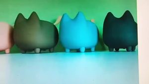 Bluetooth Audio Cartoon Small Steel Cannon Outdoor Bluetooth Portable Small Steel Cannon Gift Subwoofer Cute Cat Speaker