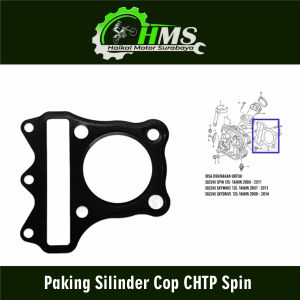Paking Silinder Cop CHTP Spin - Gasket Packing Peking Cylinder Silinder Block Head Kop Atas Suzuki