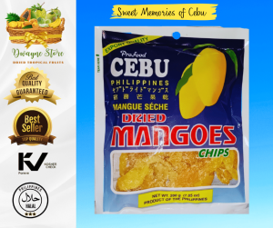 CEBU DRIED MANGO CHIPS 200G