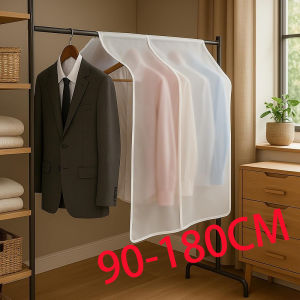 Quần áo Chống bụi Nắp đậy Hộ gia đình Váy trong suốt Quần áo May mặc Che bụi Người tổ chức Áo khoác không thấm nước Tủ quần áo Lưu trữ2026