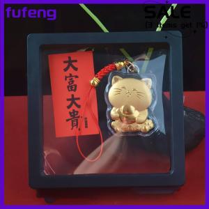 fufeng New Good Luck Cat Yuanbao Cat Phone Chain Camera Keys Cord Chain Cute Lanyard Keychain New Year Gift