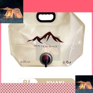 2PC 5/8L Water Bag Camping Hiking Travel Portable Water Storage Bag/Beg Simpan Air Mudah Alih khemah