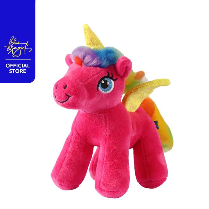 Blue magic unicorn stuffed toy online